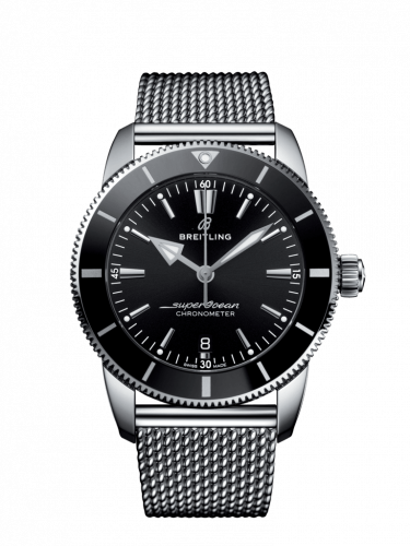 Superocean Heritage II B20 Automatic 44 Stainless Steel / Black / Bracelet