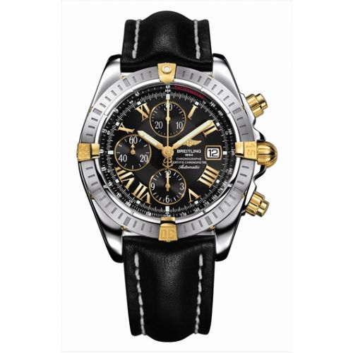 Chronomat Evolution Stainless Steel / Yellow Gold / Black - Roman