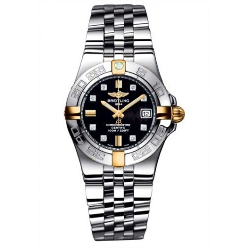 Galactic 30 Two Tone Black / Diamond / Bracelet