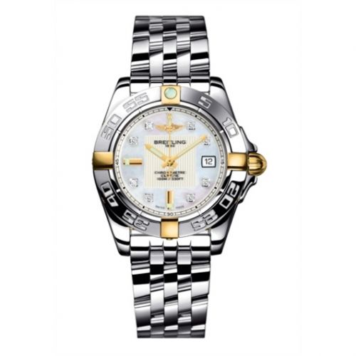 Galactic 32 Two Tone MOP / DIamond / Bracelet