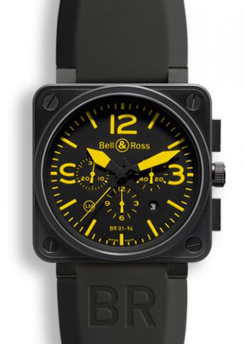 BR 01 94 Yellow Chronograph