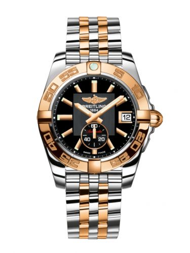 Galactic 36 Automatic Stainless Steel / Rose Gold / Volcano Black / Bracelet