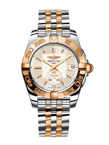 Galactic 36 Automatic Stainless Steel / Rose Gold / Stratus Silver / Bracelet