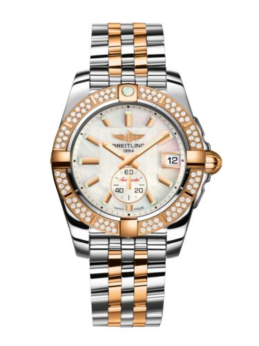 Galactic 36 Automatic Stainless Steel / Rose Gold / Diamond / Pearl / Bracelet