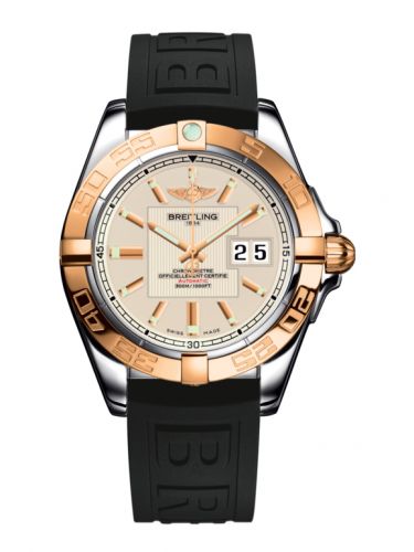 Galactic 41 Stainless Steel / Rose Gold / Sierra Silver / Rubber