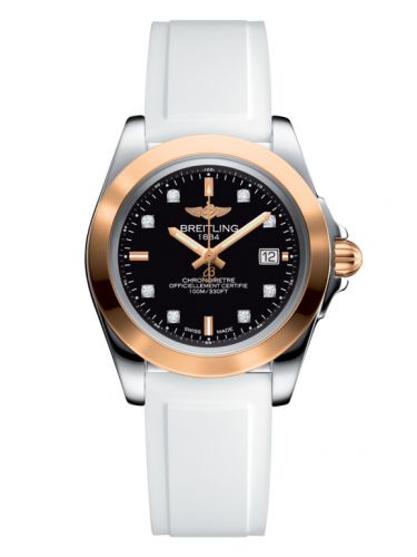 Galactic 32 Sleek Edition Stainless Steel / Rose Gold / Trophy Black Diamond / Rubber