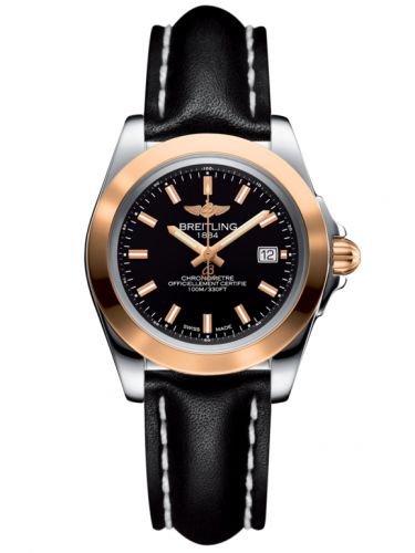 Galactic 32 Sleek Edition Stainless Steel / Rose Gold / Trophy Black / Calf