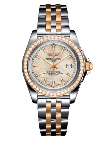 Galactic 32 Sleek Edition Stainless Steel / Rose Gold / Diamond / Pearl / Bracelet