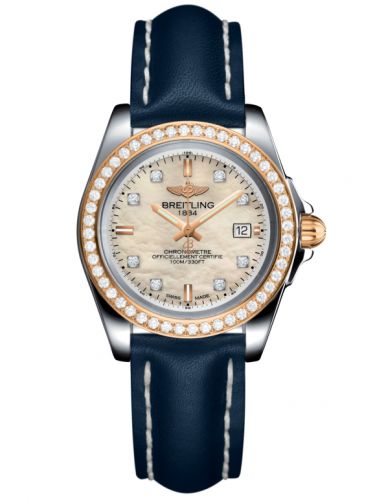 Galactic 32 Sleek Edition Stainless Steel / Rose Gold / Diamond / Pearl Diamond / Calf
