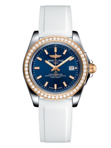 Galactic 32 Sleek Edition Stainless Steel / Rose Gold / Diamond / Horizon Blue / Rubber