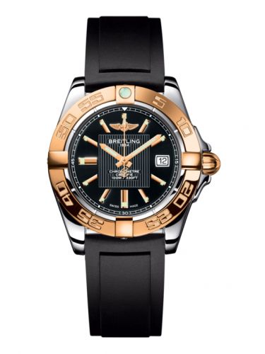 Galactic 32 Stainless Steel / Rose Gold / Trophy Black / Rubber