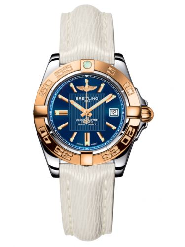 Galactic 32 Stainless Steel / Rose Gold / Metallica Blue / Sahara