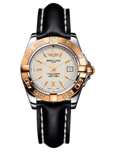 Galactic 32 Stainless Steel / Rose Gold / Sierra Silver / Calf