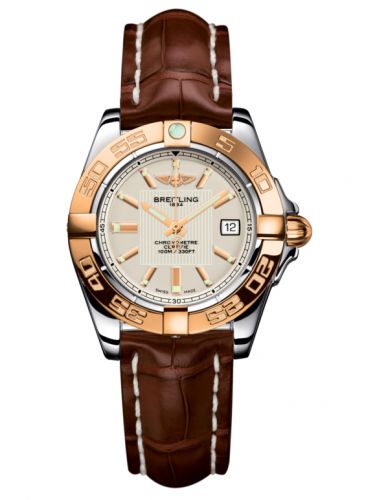 Galactic 32 Stainless Steel / Rose Gold / Sierra Silver / Croco