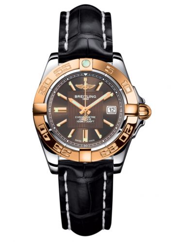 Galactic 32 Stainless Steel / Rose Gold / Solar Bronze / Croco