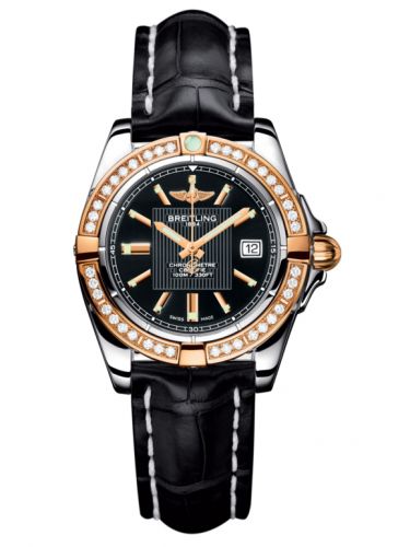 Galactic 32 Stainless Steel / Rose Gold / Diamond / Trophy Black / Croco