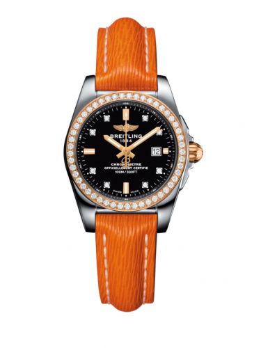 Galactic 29 Stainless Steel / Rose Gold / Diamond / Trophy Black Diamond / Sahara