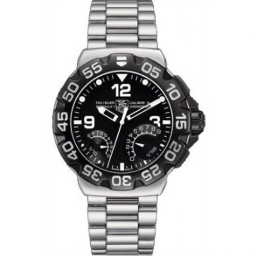 Formula 1 Calibre S 44 Stainless Steel / Black / Bracelet