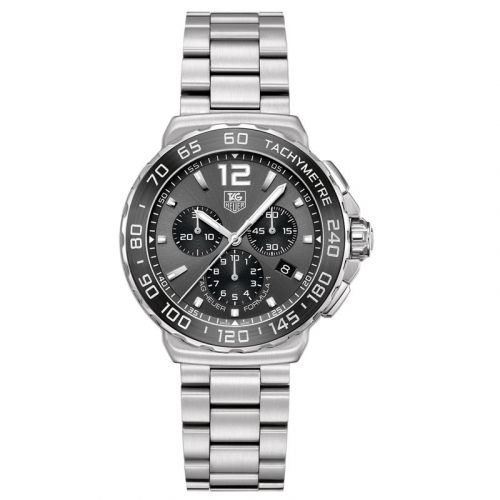 Formula 1 Quartz Chronograph 42 Stainless Steel / Grey / Bracelet