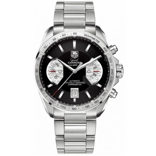 Grand Carrera Calibre 17 RS 43 Stainless Steel / Black / Bracelet