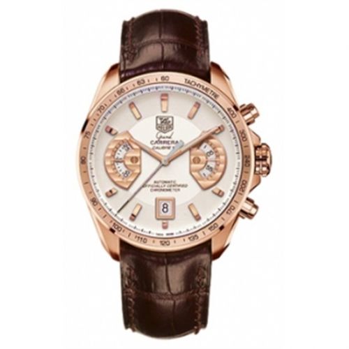 Grand Carrera Calibre 17 RS Chronograph Red Gold / Silver / Alligator