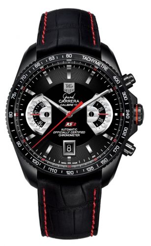 Grand Carrera Calibre 17 RS2 43 PVD / Black / Alligator