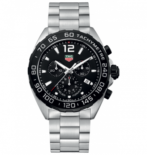Formula 1 Chronograph Quartz Stainless Steel / Black / Bracelet