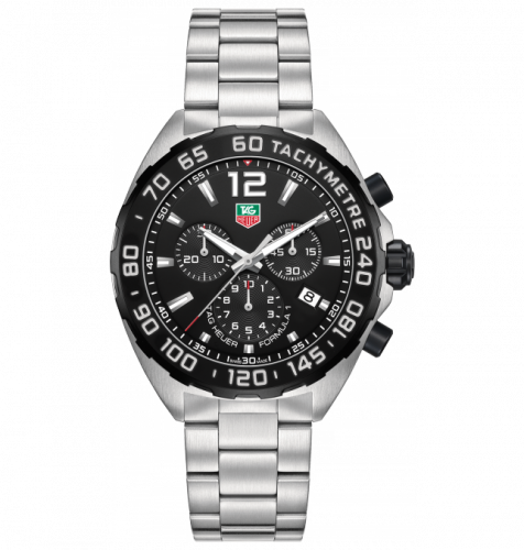 Formula 1 Chronograph Quartz 42 Stainless Steel / Black / Bracelet