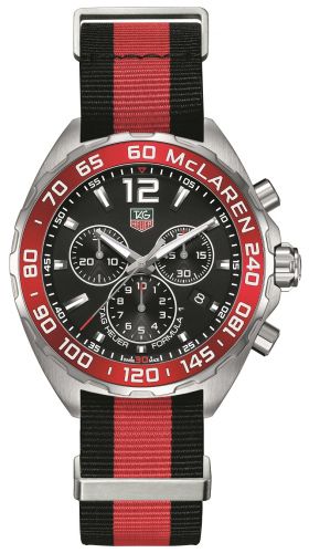 Formula 1 Chronograph Quartz 42 Stainless Steel / McLaren / NATO