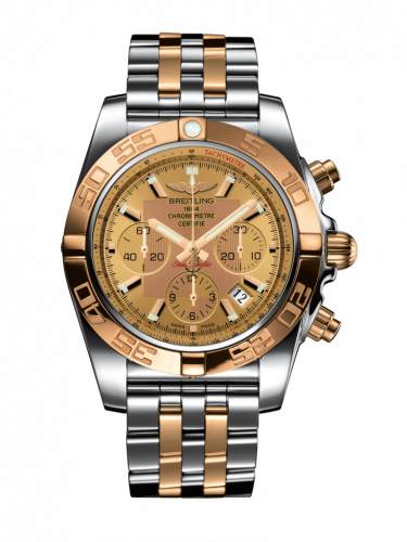 Chronomat 44 Stainless Steel / Rose Gold / Golden Sun / Bracelet