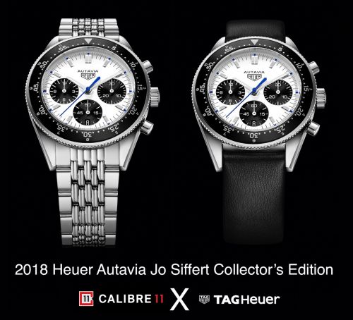 Autavia Heuer 02 Stainless Steel / Panda / Bracelet / Jo Siffert