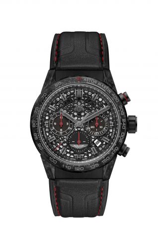 Carrera Calibre Heuer 02 43 PVD / Carbon / Skeleton / DBS Edition