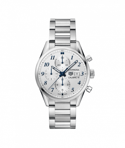Calibre 16 41 Stainless Steel / Silver Heritage / Bracelet