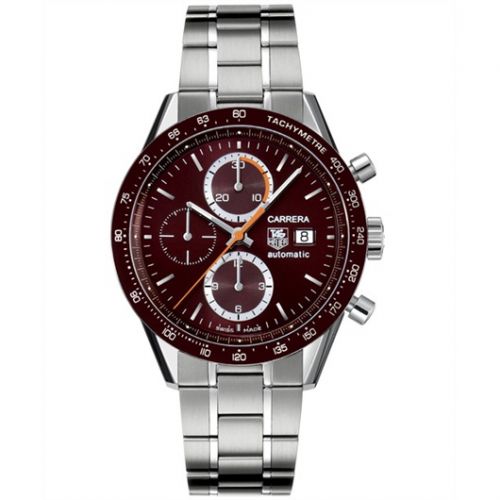 Carrera Calibre 16 41 Stainless Steel / Black / Bracelet