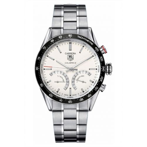Carrera Calibre S 43 Stainless Steel / Silver / Bracelet