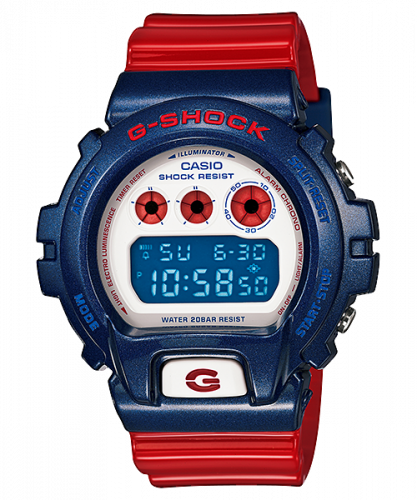 DW-6900AC-2 Red, White, Blue
