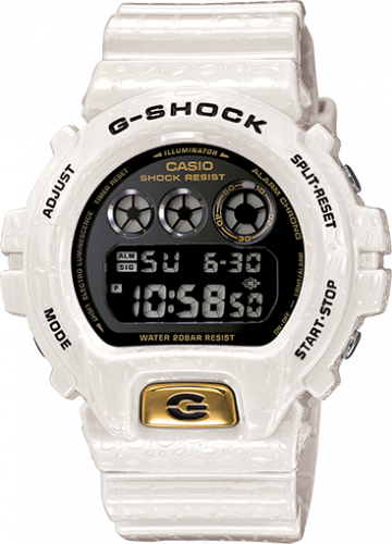 DW-6900CR-7 White Crocodile