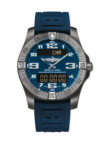 Aerospace Evo Titanium / Blue / Rubber / Pin