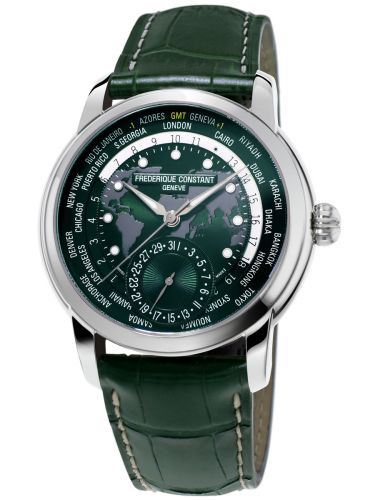Manufacture Worldtimer / Stainless steel / Green