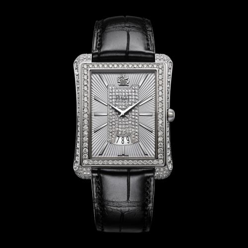 Emperador Date White Gold Diamond