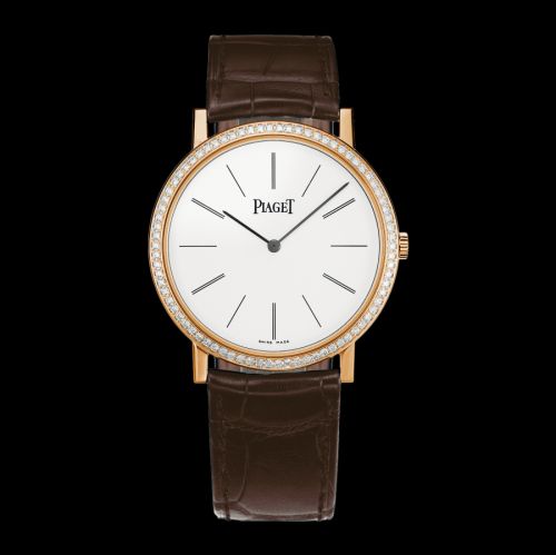 Altiplano 38 Pink Gold Diamond