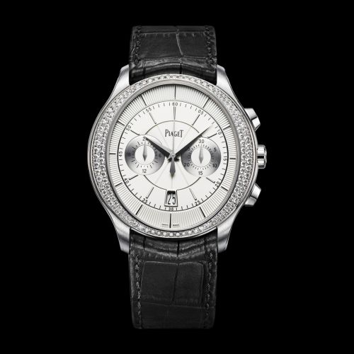 Gouverneur Chronograph White Gold Diamond