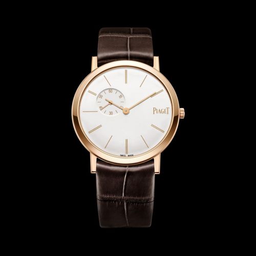 Altiplano Small Seconds 34 Pink Gold