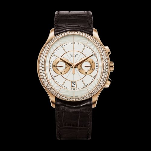 Gouverneur Chronograph Pink Gold Diamond