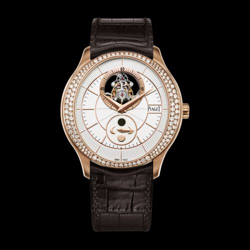 Gouverneur Tourbillon Moonphase Pink Gold Diamond