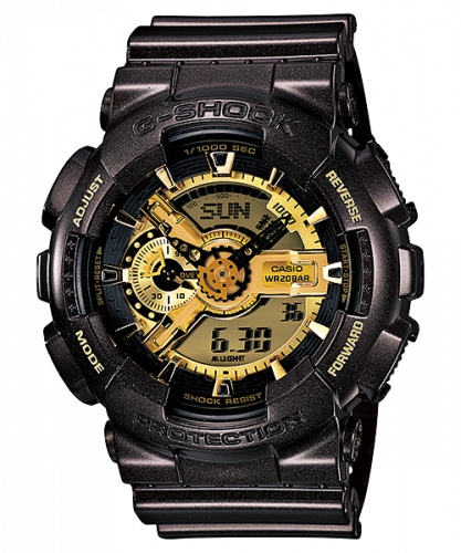 GA-110BR-5A Black Gold