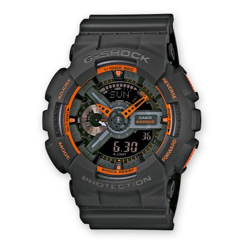 GA-110TS-1A Grey Orange