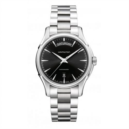 Jazzmaster Day Date 40mm Black Dial Bracelet