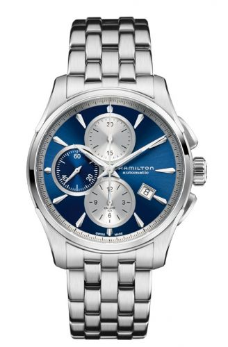 Jazzmaster Automatic Chronograph 42mm Blue Dial Bracelet