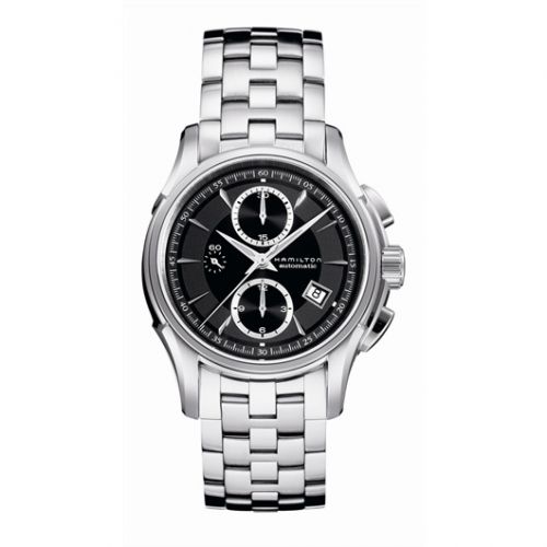 Jazzmaster Automatic Chronograph 42mm Black Dial Bracelet
